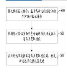 选项数据的验证方法、装置、终端及存储介质